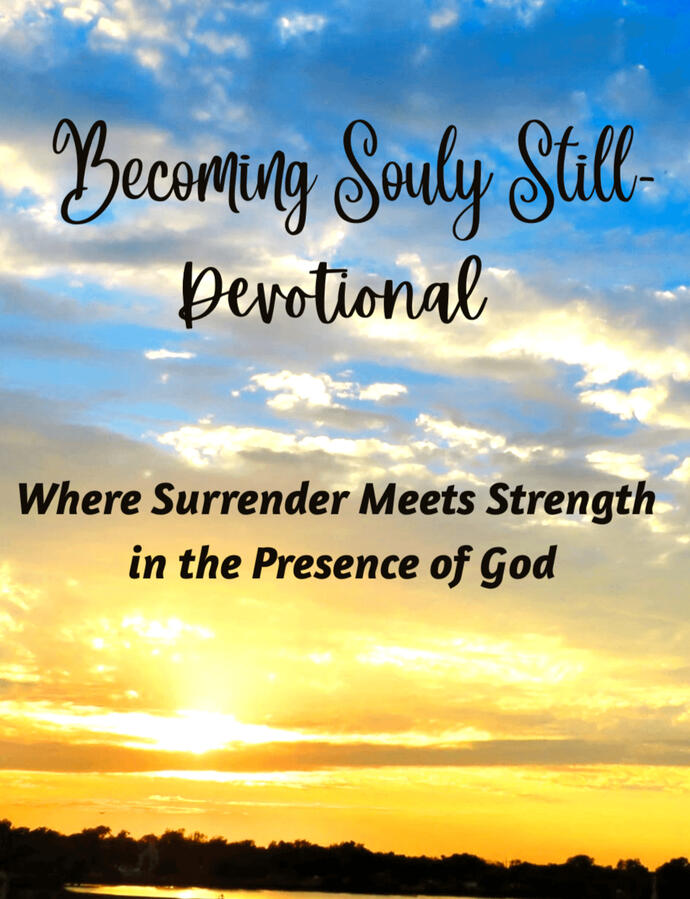 More than a devotional, Becoming Souly Still is a sacred invitation to Abide — to live anchored in His presence, confident in His love, and restored by His Spirit. If your heart longs for deeper connection, this journey will carefully lead you there, one d