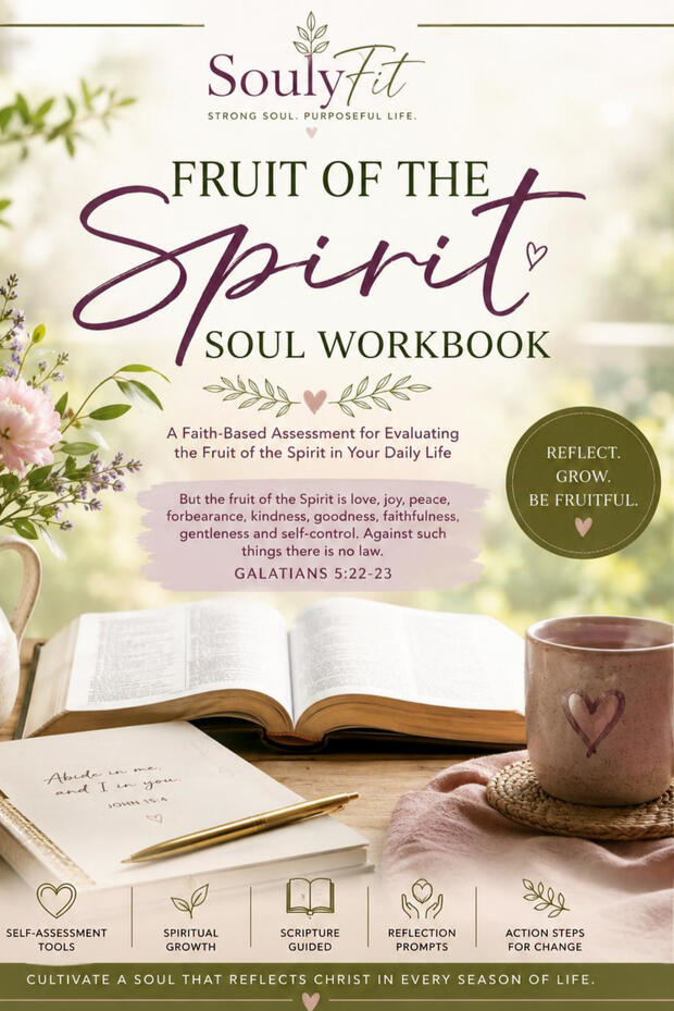 Fruit of Spirit Soul Workbook Journal